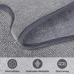 Grey Faucet Absorbent Mat for Kitchen & Bathroom