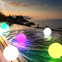 Vibrant LED Sphere Lights for Gardens